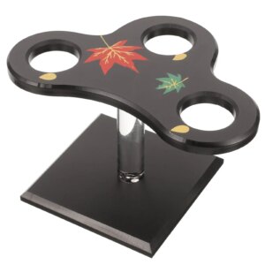 Sushi Rack Cone Stand Ice Cream Cones Holder Pizza Decorative Holders Acrylic Black Dessert