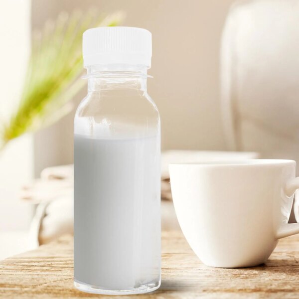 10Pcs Milk Bottle Well-sealed Bottles Product Juice Glass School  Pet Convenient Household Long Lasting Small Blank Water