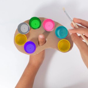 100 Pcs Colorful Bottle Covers Cap for Kids Jar Kindergarten Projects Lids DIY Random Crafts