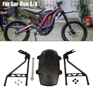 Rear Fender Mudguard Mudflaps Rear Wheel Guard Cover For SURRON 60S X Light Bee Light Bee X&S SUR-RON Off-road Electric