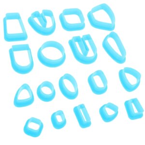 18 Pcs Polymer Tools Plastic Jewelry Polymer Clay Cutters Making Supplies Craft Kits Clay Cutters Gifts Accessories